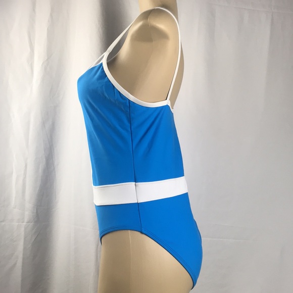 Bleu Rod Beattie Swimsuit One Pc Retro Sz: 12 - Picture 2 of 16